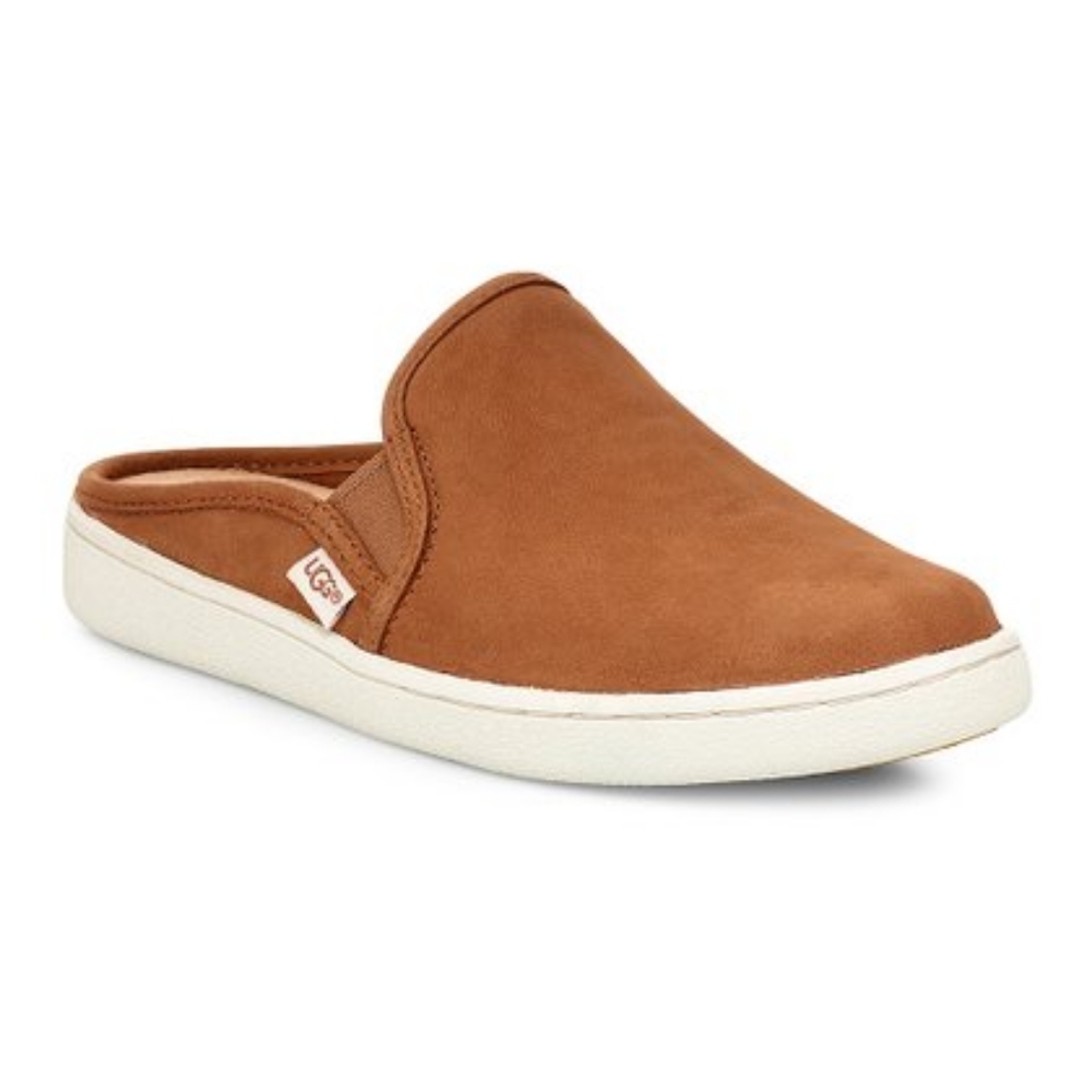 UGG Women's Chestnut Brown Suede Slip-On Mule